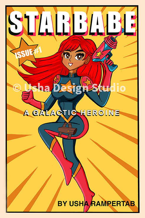 Starbabe: A Galactic Heroine – Official Digital Cover Art